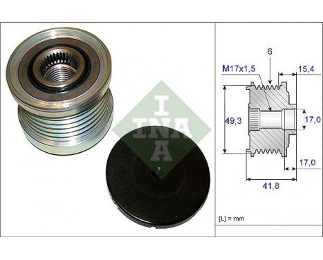 Alternator Freewheel Clutch 535019310 Ina
