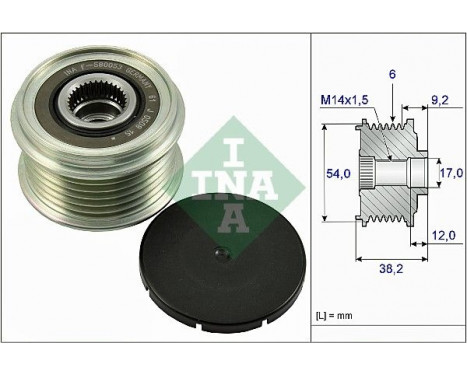 Alternator Freewheel Clutch 535026310 Ina