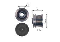 Alternator Freewheel Clutch DriveAlign® OAP7115 Gates