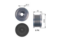 Alternator Freewheel Clutch DriveAlign® OAP7140 Gates