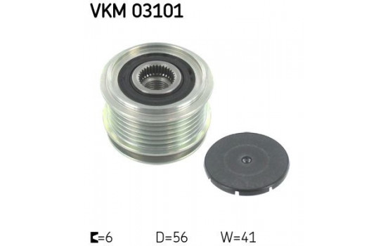 Alternator Freewheel Clutch VKM 03101 SKF