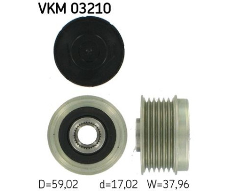 Alternator Freewheel Clutch VKM 03210 SKF