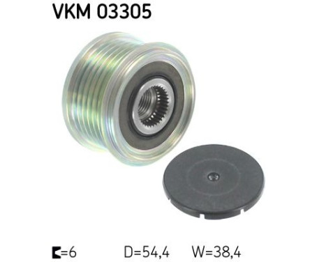 Alternator Freewheel Clutch VKM 03305 SKF