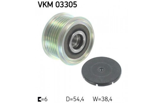Alternator Freewheel Clutch VKM 03305 SKF