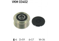 Alternator Freewheel Clutch VKM 03402 SKF