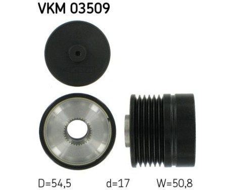 Alternator Freewheel Clutch VKM 03509 SKF
