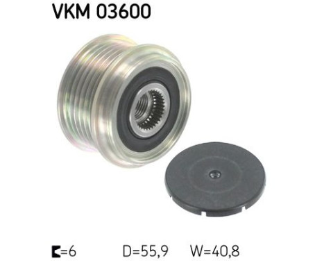 Alternator Freewheel Clutch VKM 03600 SKF