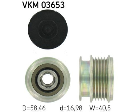 Alternator Freewheel Clutch VKM 03653 SKF