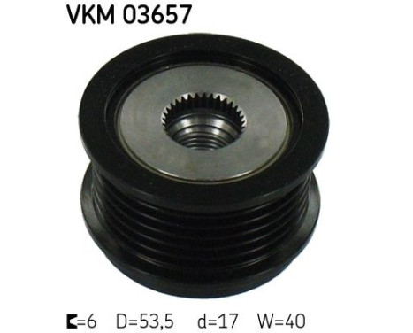 Alternator Freewheel Clutch VKM 03657 SKF
