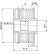 Alternator Freewheel Clutch, Thumbnail 3