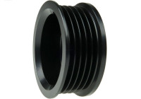 Belt pulley, alternator