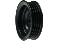 Belt pulley, alternator
