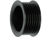 Belt pulley, alternator