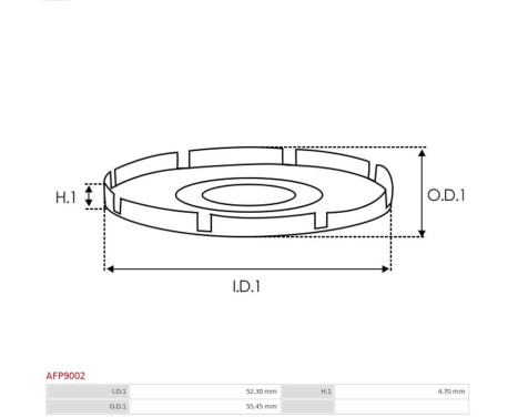 Belt pulley, alternator, Image 2