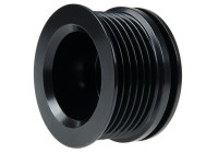 Belt pulley, alternator