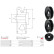Belt pulley, alternator, Thumbnail 4