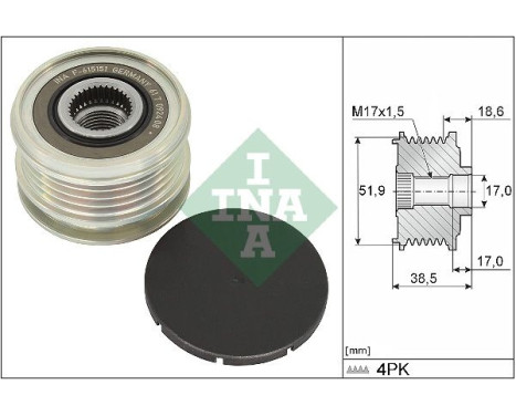 Dynamo freewheel 535 0346 10 Ina