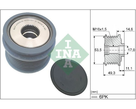 Dynamo freewheel 535036410 Ina