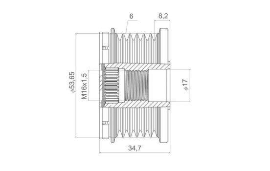 Dynamo freewheel