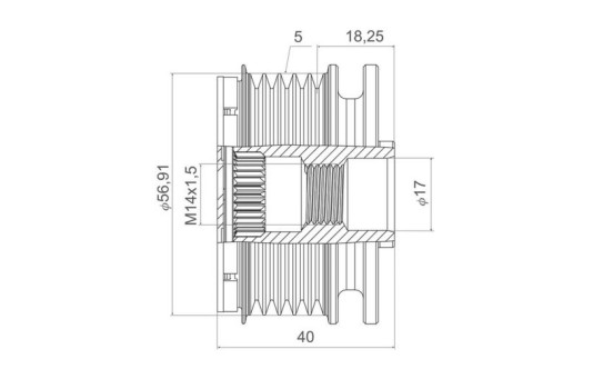 Dynamo freewheel, Image 3