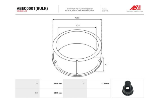 Protective cover, alternator/dynamo, Image 2