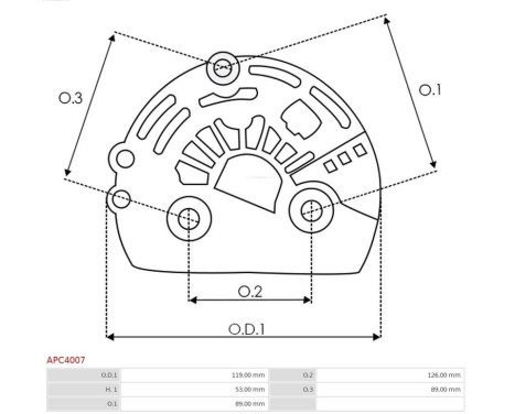 Protective cover, alternator/dynamo, Image 2