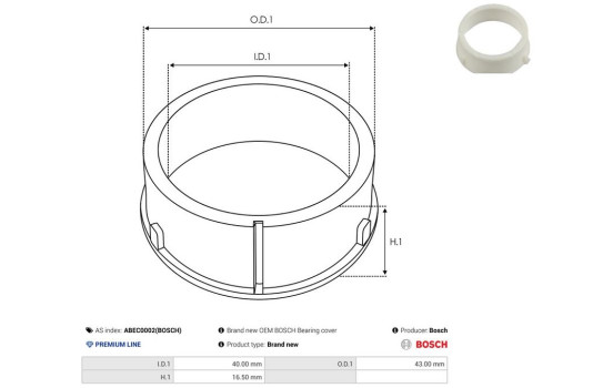 Protective cover, alternator/dynamo, Image 2
