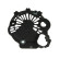 Protective cover, alternator/dynamo