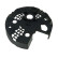 Protective cover, alternator/dynamo