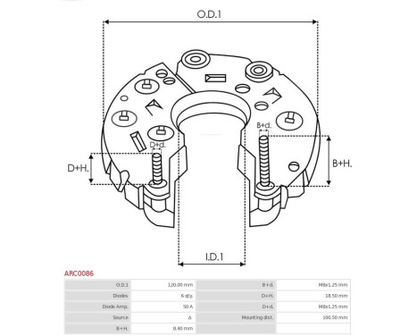 Rectifier, alternator, Image 3