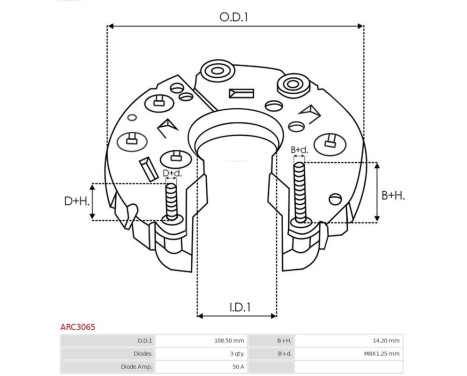 Rectifier, alternator