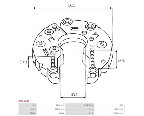 Rectifier, alternator