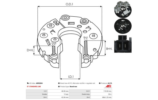 Rectifier, alternator, Image 4