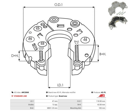 Rectifier, alternator, Image 3