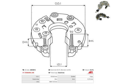 Rectifier, alternator, Image 3