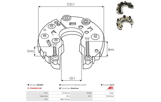 Rectifier, alternator, Image 3