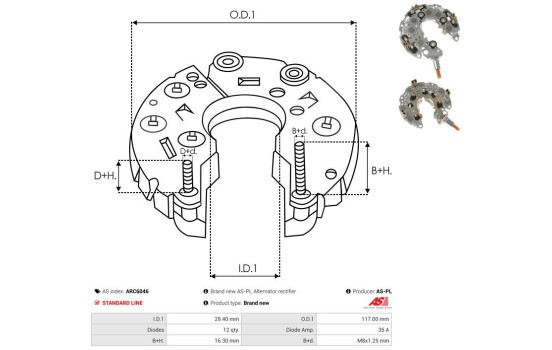 Rectifier, alternator, Image 3