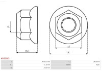 Repair kit, alternator