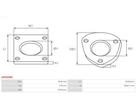 Repair kit, alternator, Image 2