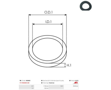 Repair kit, alternator, Image 2