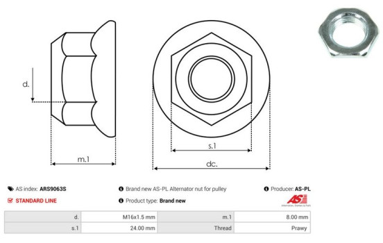 Repair kit, alternator, Image 2