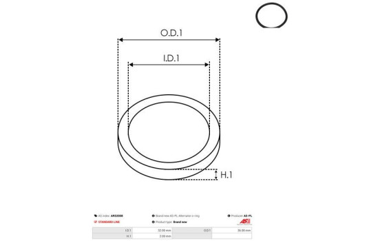 Repair kit, alternator, Image 2