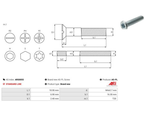 Repair kit, alternator, Image 2