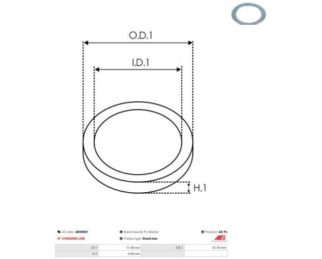 Repair kit, alternator, Image 2