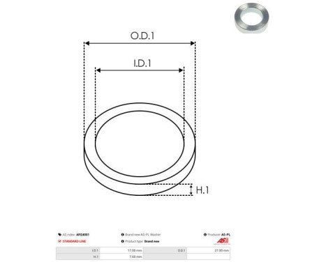 Repair kit, alternator, Image 2