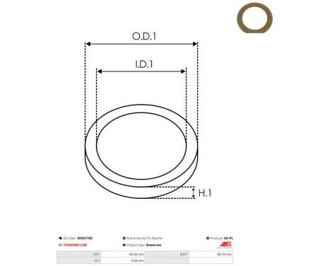 Repair kit, alternator, Image 2