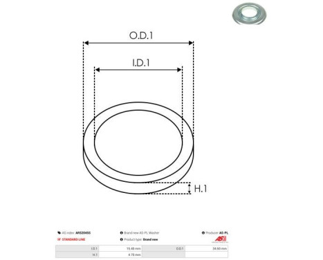 Repair kit, alternator, Image 2