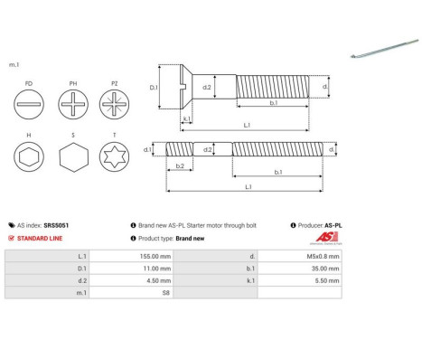 Repair kit, alternator, Image 2