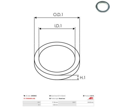 Repair kit, alternator, Image 2