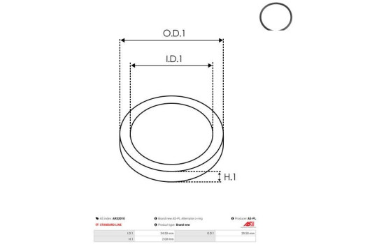 Repair kit, alternator, Image 2